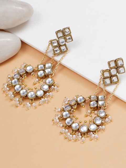 BeAbhika Contemporary Drop Earrings