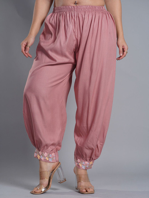 LetsDressUp Women Printed Loose Fit Viscose Rayon Salwar