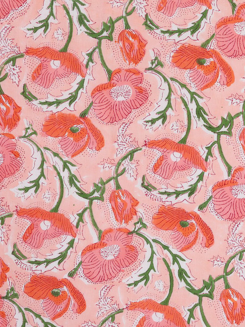 HANDICRAFT PALACE Printed Pure Cotton Unstitched Dress Material