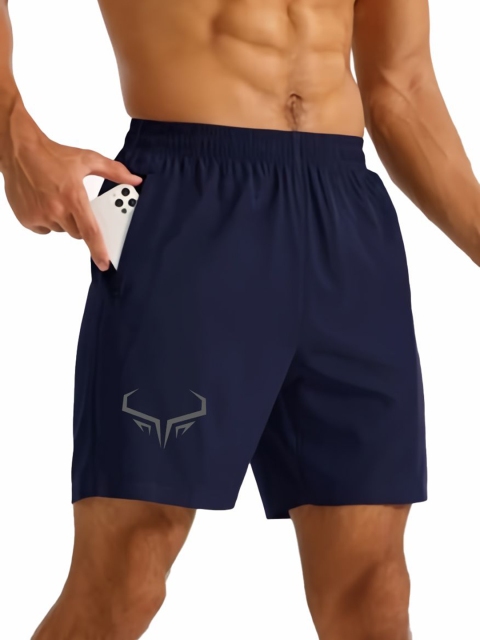 3Colors Men Low-Rise Running Sports Shorts - Image 3