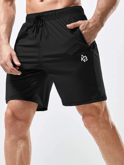 3Colors Men Low-Rise Running Sports Shorts - Image 2