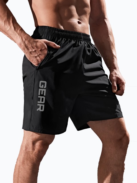3Colors Men Low-Rise Running Sports Shorts - Image 2
