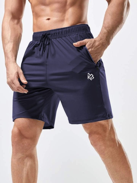 3Colors Men Low-Rise Running Sports Shorts - Image 2