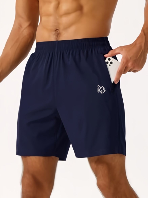 3Colors Men Low-Rise Running Sports Shorts - Image 4