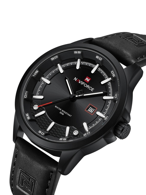 Naviforce Men Dial & Leather Straps Analogue Watch NF9248L_B B B - Image 3
