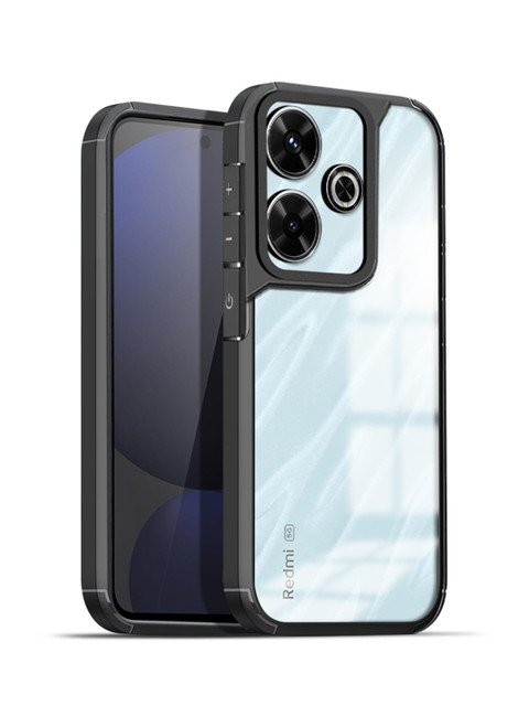 Karwan Solid Redmi 13 5G Shockproof Bumper Back Case