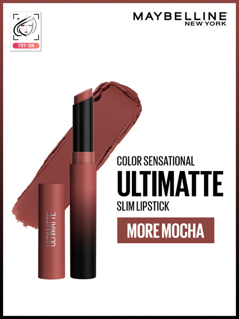 Maybelline New York Color Sensational Ultimatte Slim Lipstick - More Mocha