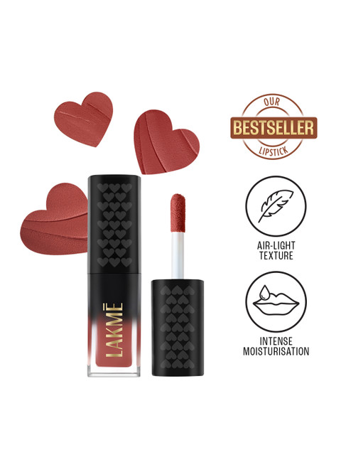 Lakme Xtraordin-airy Lip Mousse Mini With Velvet Matte Finish 1.8g - Chocolate Temptation