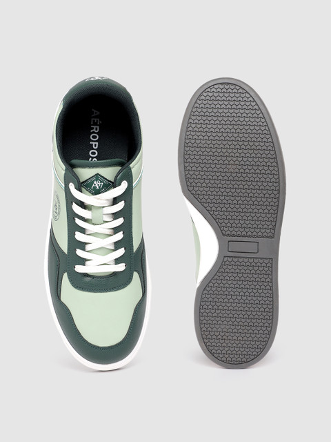 Aeropostale Men Colourblocked Printed Sneakers - Image 5