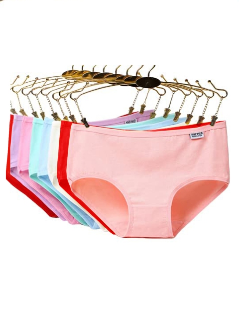 Diving Deep Women Pack Of 8 Hipster Briefs