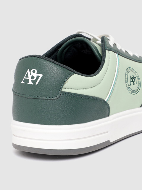 Aeropostale Men Colourblocked Printed Sneakers - Image 7