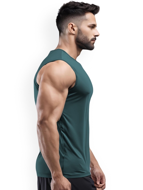 3Colors Men Printed Dri-Fit Round Neck Vest - Image 2
