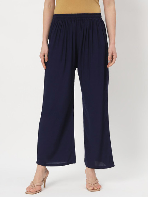 Thread Plus Women Straight Palazzo