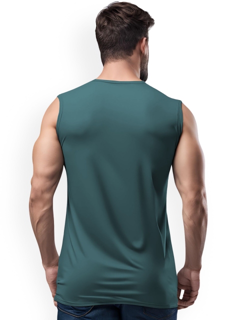 3Colors Men Printed Dri-Fit Round Neck Vest - Image 3