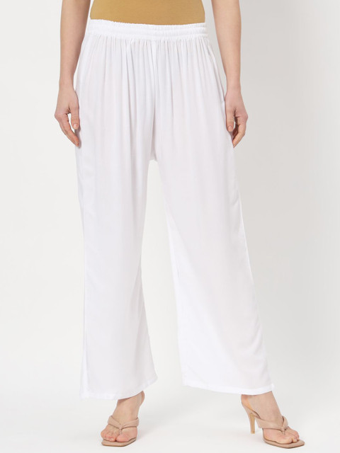 Thread Plus Women Flared Fit Ethnic Palazzo