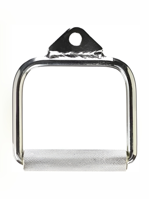 YMD Triceps Straight LAT Bar With D Handle & Two Safety Hooks - Image 2