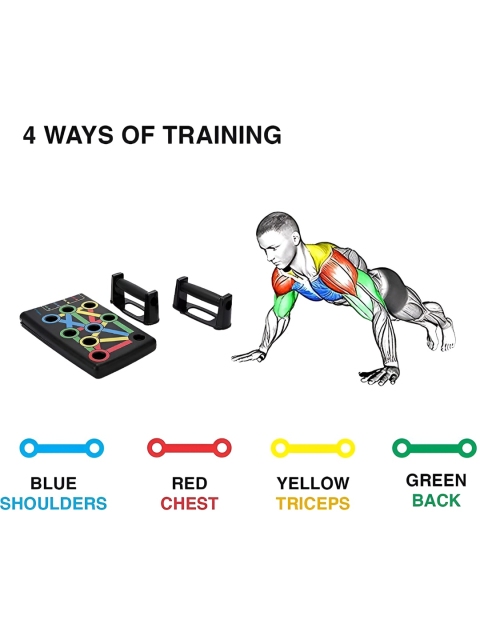 YMD Foldable Push Up Board With Handles - Image 2