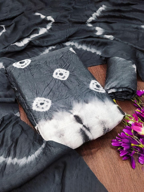 HMP Fashion Bandhani Printed Unstitched Dress Material