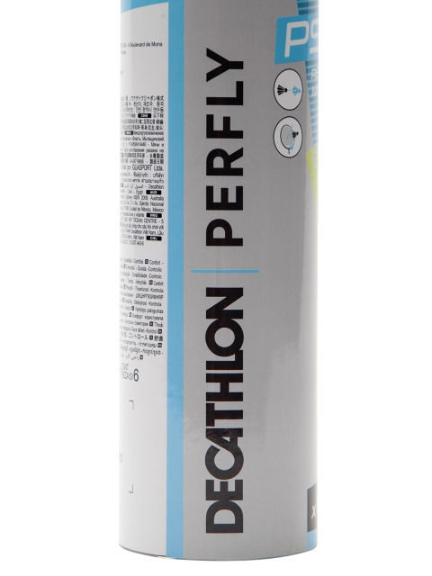 PERFLY By Decathlon Yellow Nylon Badminton Shuttlecocks - Image 3