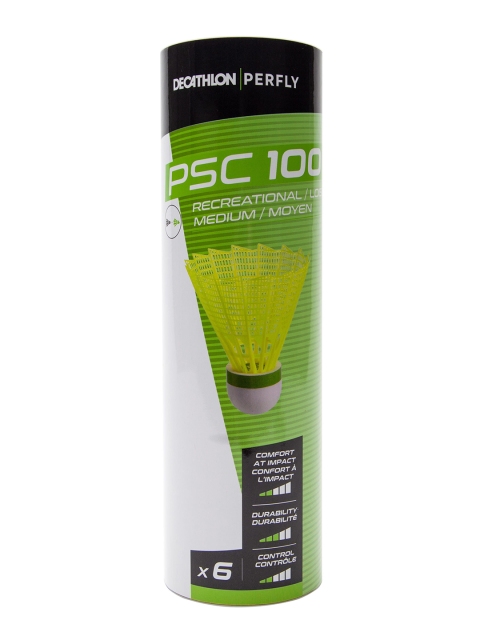 PERFLY By Decathlon PSC 100 Badminton Shuttlecocks