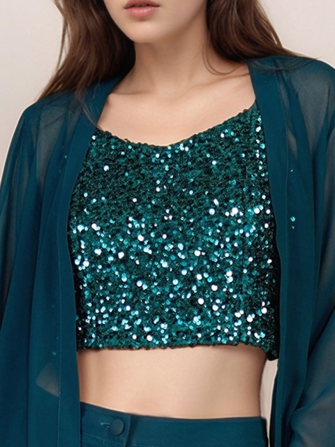 Zink London Open Front Party Shrug - Image 3