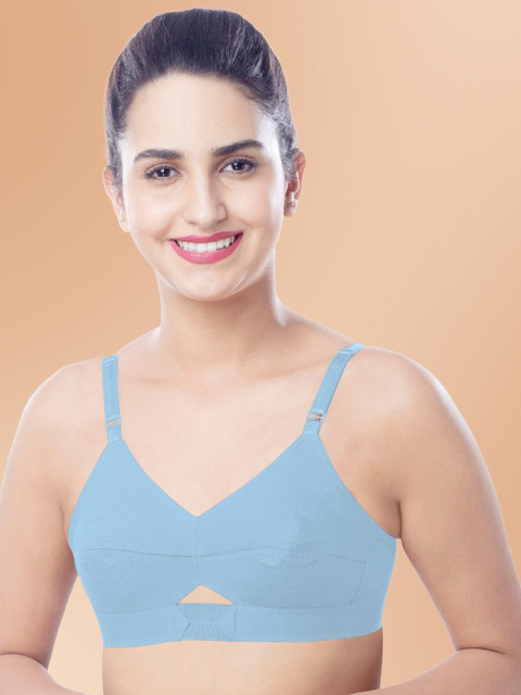 BRIDA LADIES INNERWEAR Women Minimizer Full Coverage Seamless Cotton Bra