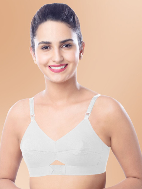 BRIDA LADIES INNERWEAR Women Solid Full Coverage Anti Odour Regular Minimizer Bra