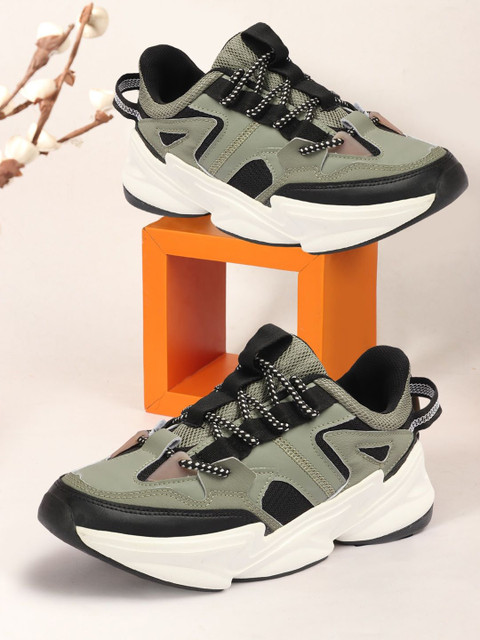 HRX by Hrithik Roshan Men Colourblocked Sneakers