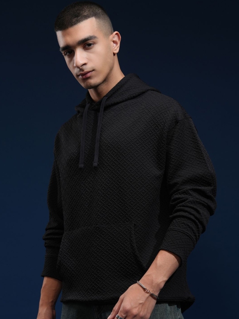 HIGHLANDER Men Hooded Drop Shoulder Oversized Sweatshirt - Image 4