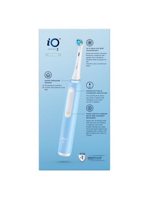 Oral - B iO3 Blue Ultimate Clean Electric Toothbrush For Adults - Image 7