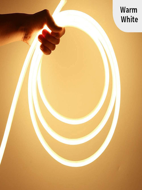 ENORMITY Yellow & White Rice Shape String Lights - Image 2