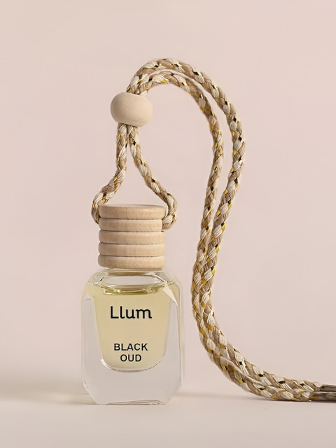 LLUM Black & Brown Oud & Tuscan Leather Fragrance Car Air Freshener - Image 3