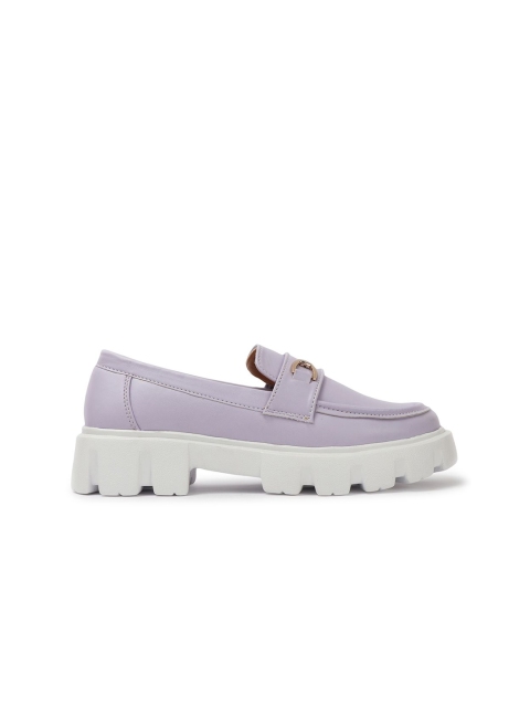 Mast & Harbour Women Patent Leather Loafers - Image 4
