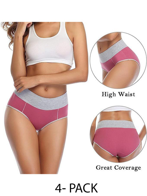 Diving Deep Pack of 4 Hipster Briefs