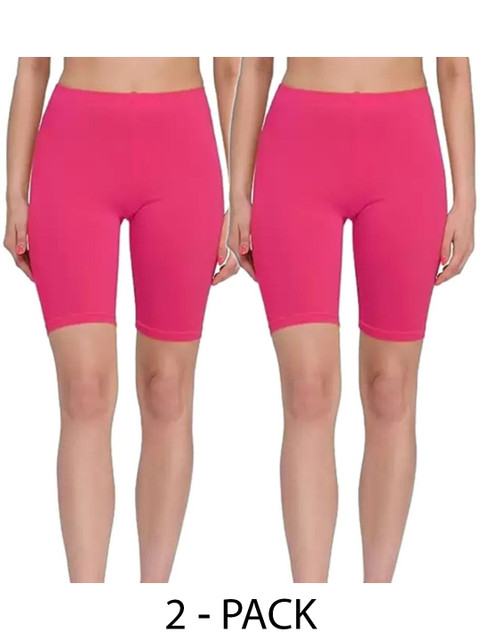 Diving Deep Women Pack of 2 Cotton Boy Shorts Briefs