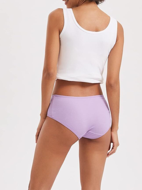 Diving Deep Women Pack Of 3 Cotton Hipster Briefs - Image 3