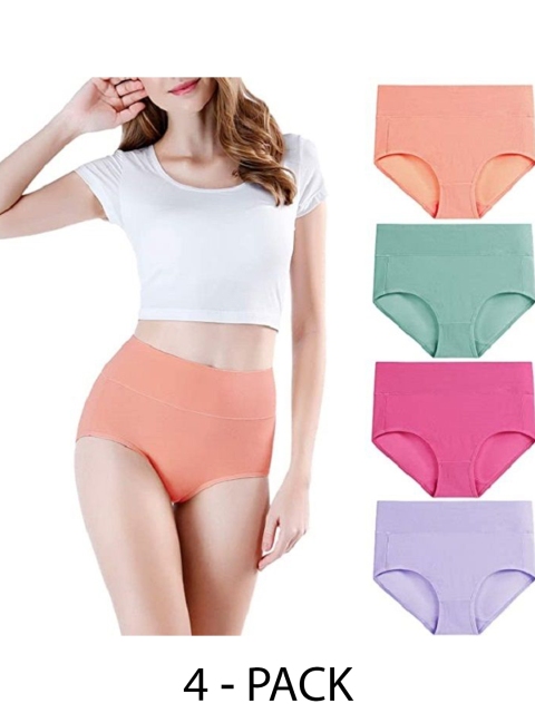 Diving Deep Pack of 4 Hipster Briefs