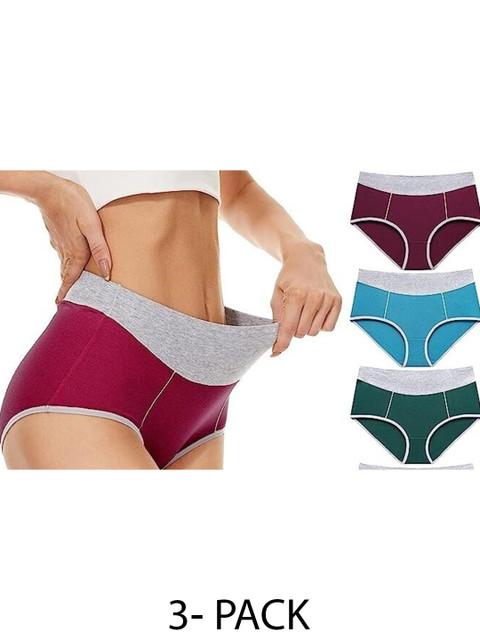 Diving Deep Pack of 3 Hipster Briefs