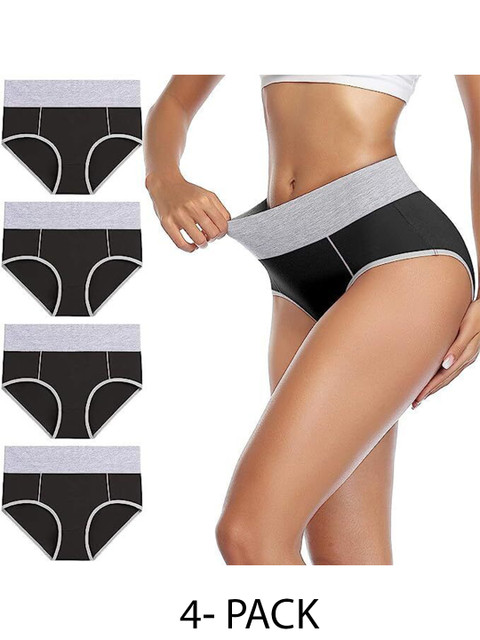 Diving Deep Pack of 4 Hipster Briefs