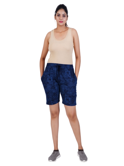 GUIDE Women Pack Of 2 Printed Shorts - Image 2