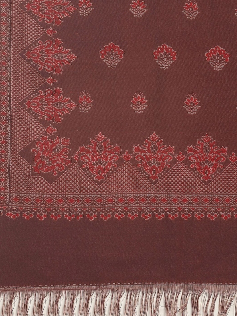 Monte Carlo Floral Printed Acrylic Shawl - Image 6