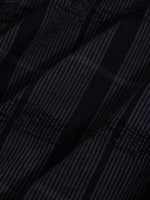 Snitch Men Smart Slim Fit Button-Down Collar Checked Cotton Casual Shirt - Image 7