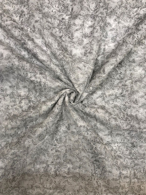 PALASH Floral Printed Pure Cotton Unstitched Dress Material