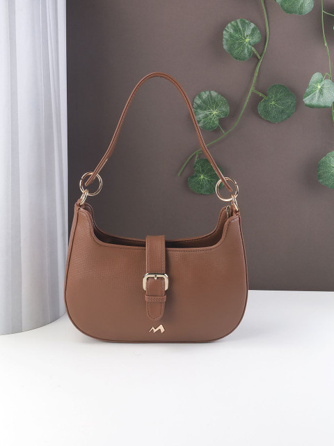 Metro Women Solid Structured Shoulder Bag