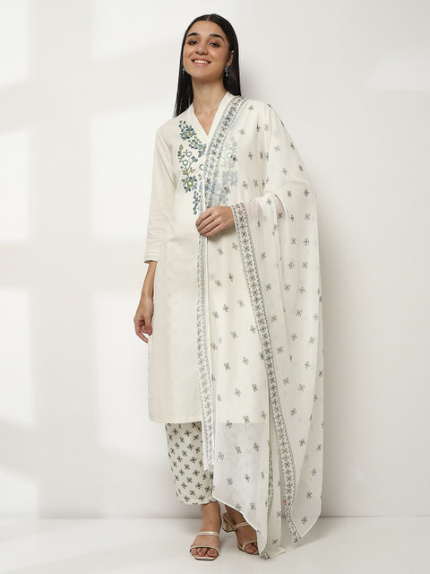 Rangriti Floral Printed Dupatta