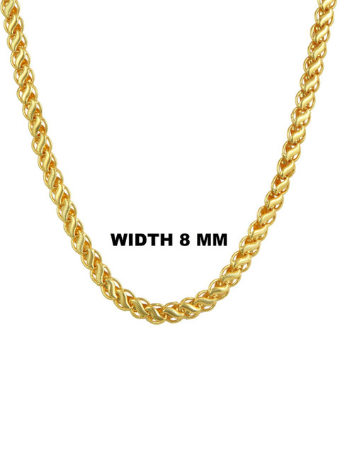AKLINA Unisex Gold-Plated Minimal Chain - Image 4