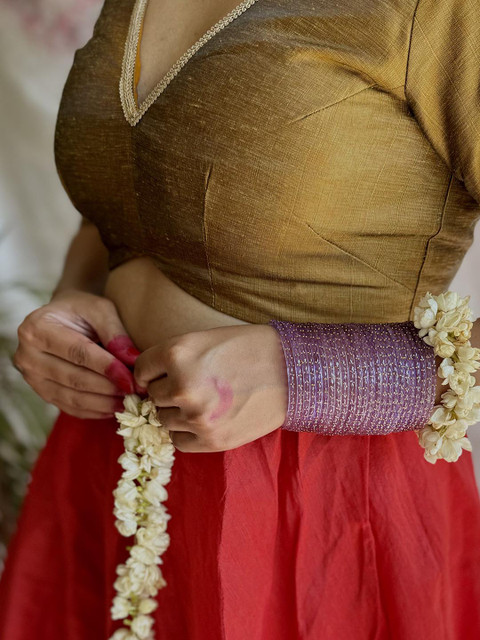 Janpath Online Set Of 2 Stone-Studded Bangles