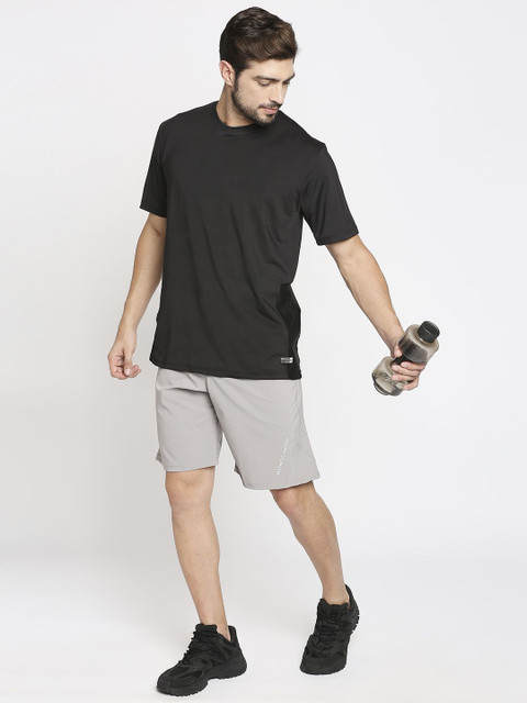 AESTHETIC NATION Men Mid-Rise Sports Shorts - Image 3