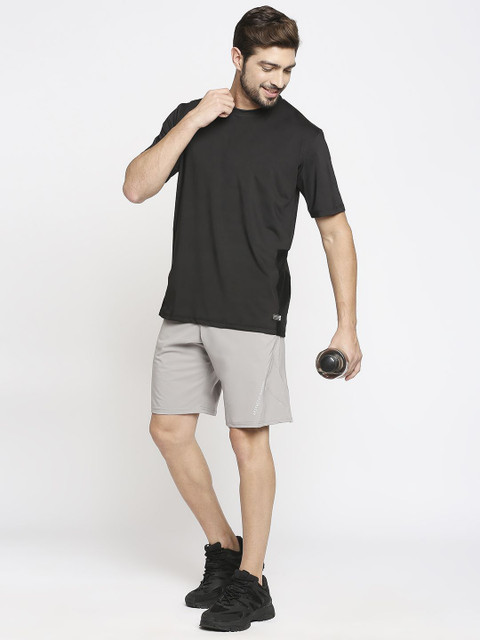 AESTHETIC NATION Men Mid-Rise Sports Shorts - Image 4
