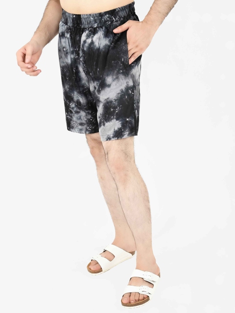 Blissence Menv Cotton Printed Lounge Shorts - Image 2